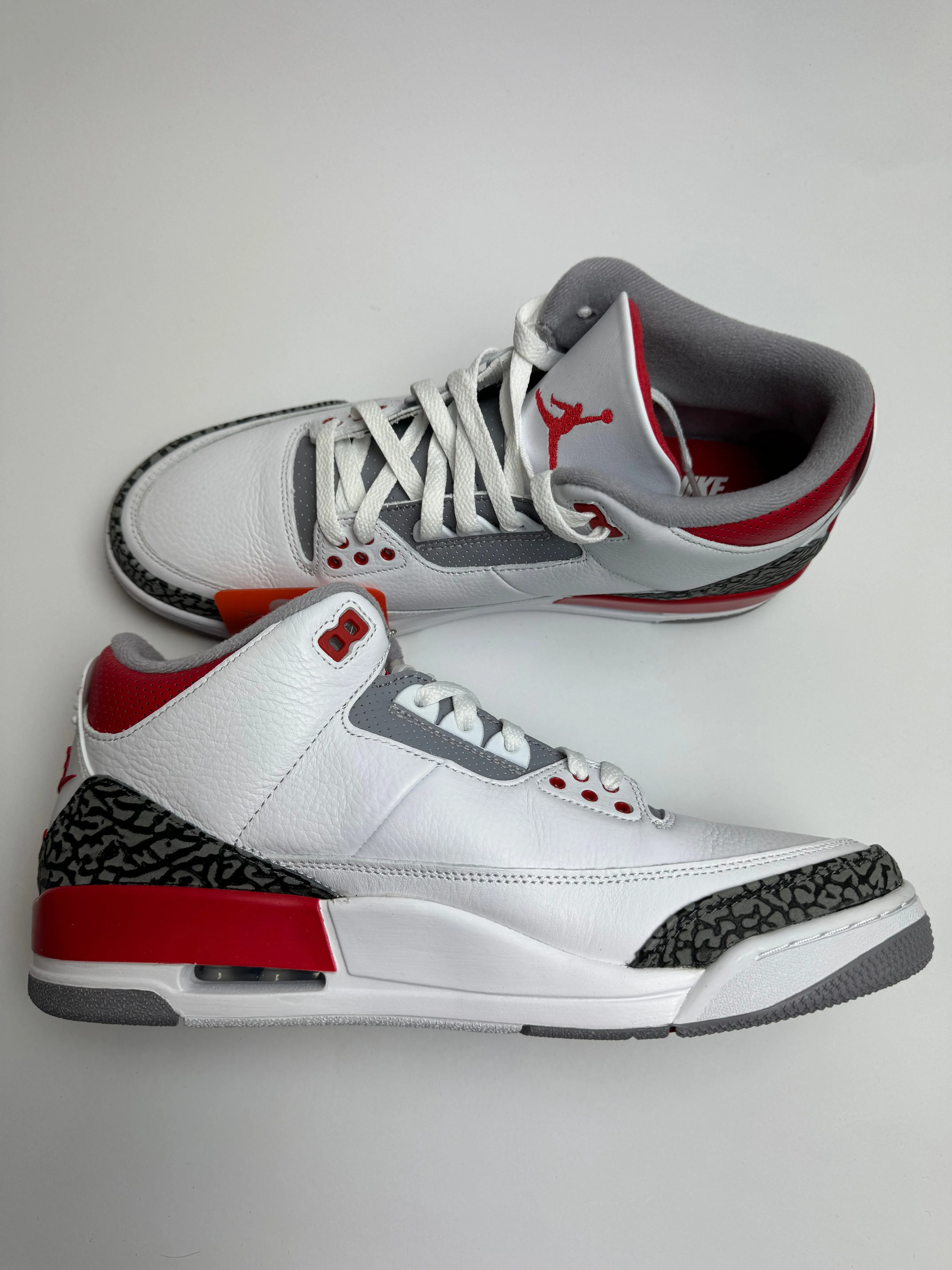 Air Jordan 3 Retro "Fire Red" Buy Designer Sneakers