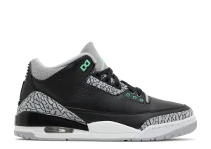 Glitter Star Sneakers Air Jordan 3 Retro "Green Glow" (Myrtle Beach Location)