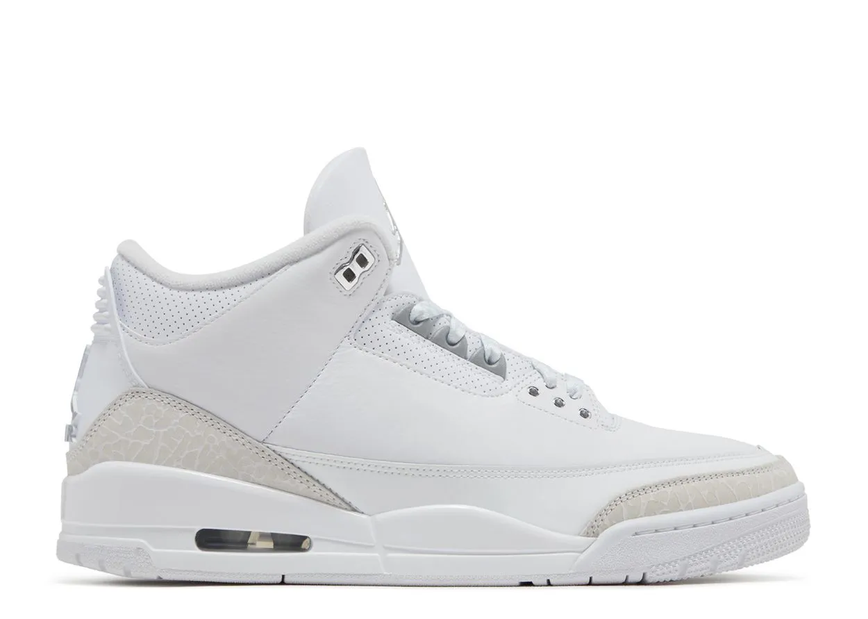 Kevin Hart Sneakers Air Jordan 3 Retro "Pure Money" 2025 (Wilmington Location)