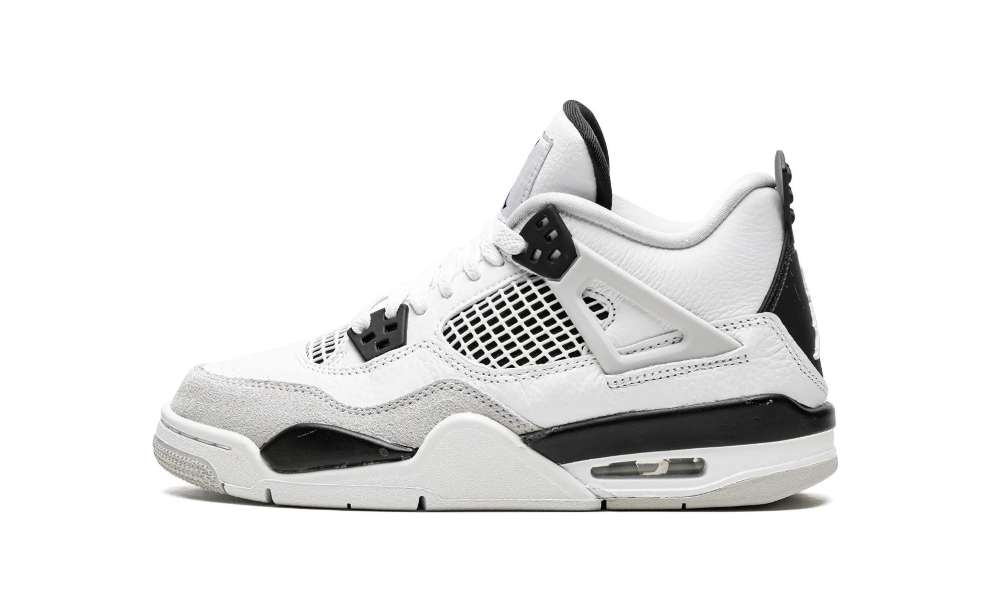 Air Jordan 4 Retro GS "Military Black" Sneakers Size 16