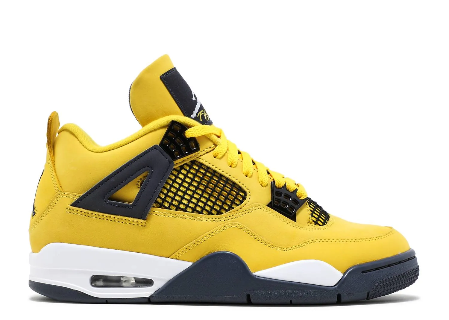 Tb 490 Rife Sheen Leather Sneakers Air Jordan 4 Retro "Lightning" 2021 (Myrtle Beach Location)