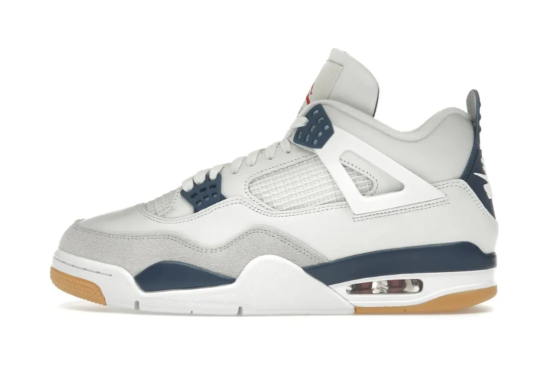 Casual Shoes Sneakers Air Jordan 4 Retro SB Navy