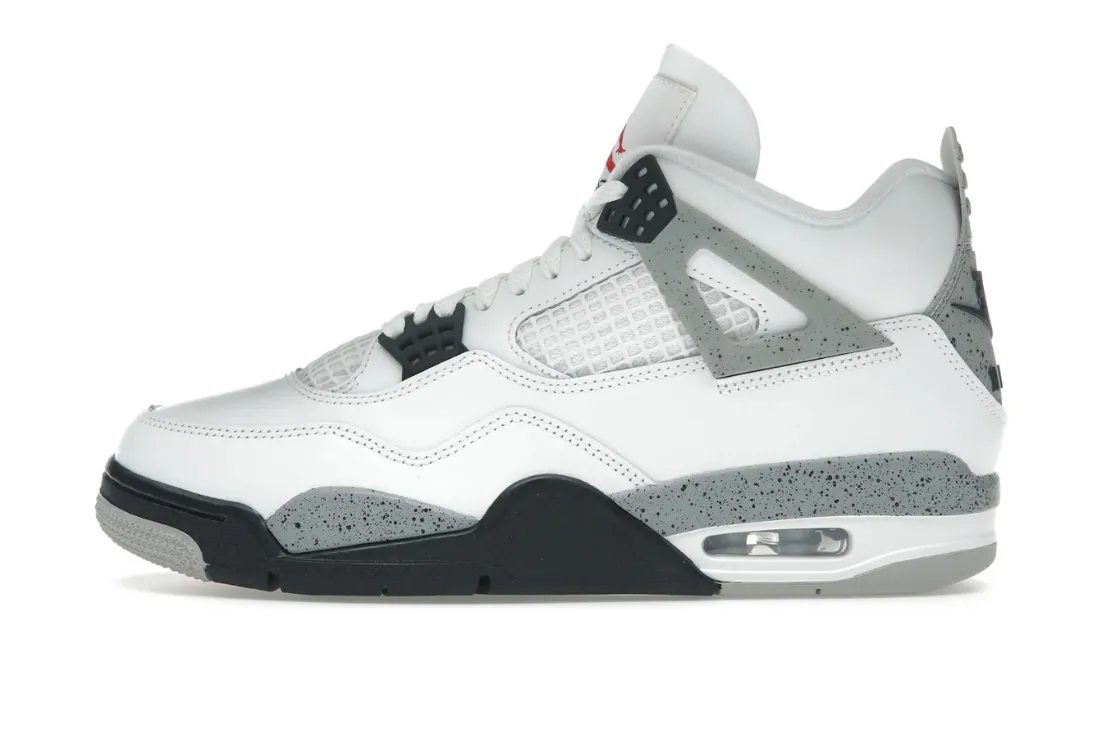 Sneakers For Back Pain Air Jordan 4 Retro White Cement (2025)