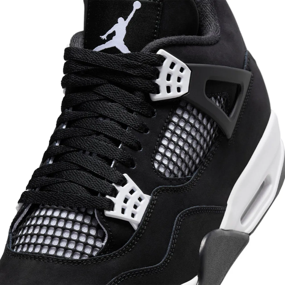 Air Jordan 4 Retro White Thunder Stiletto Sneakers