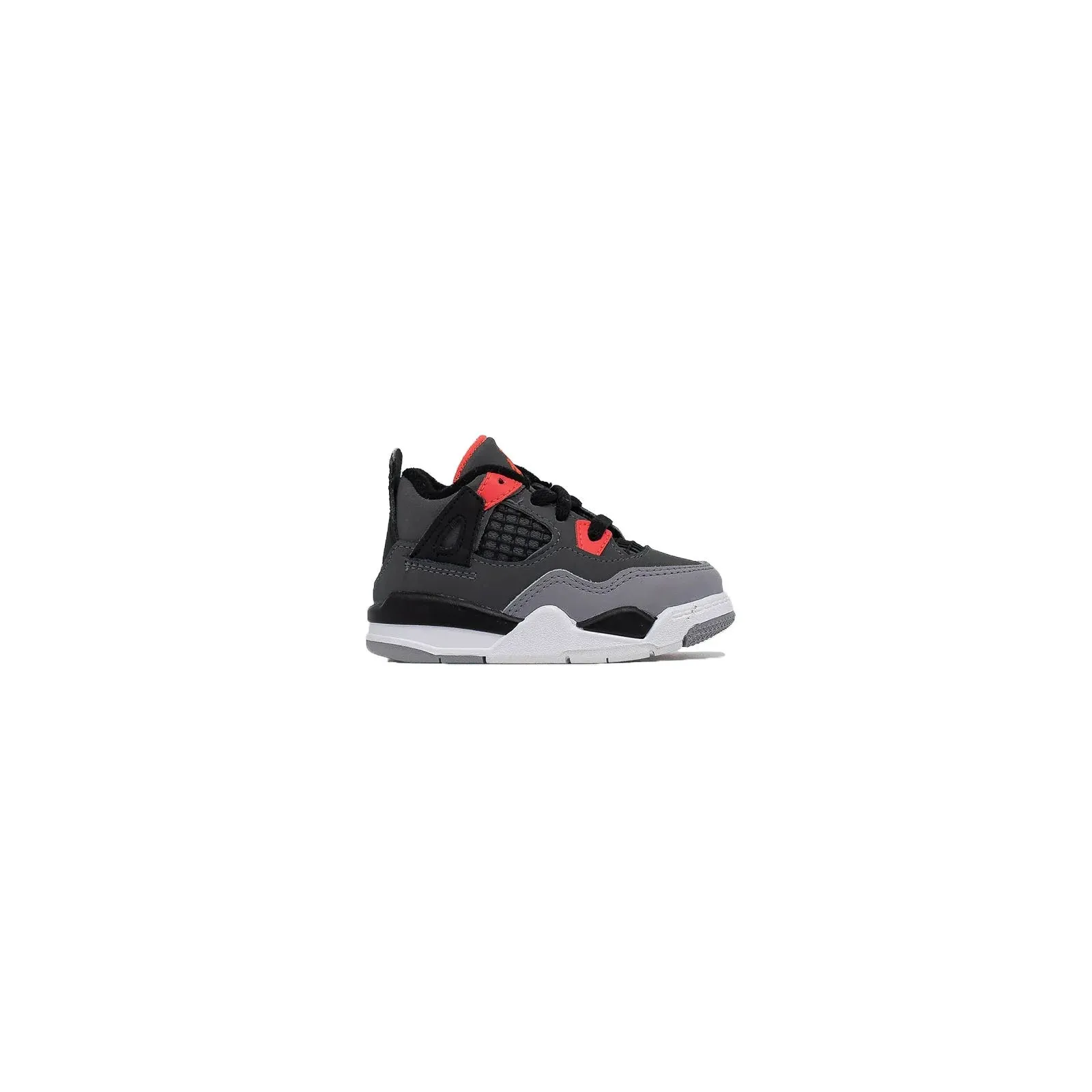 Leather Tennis Sneakers Air Jordan 4 (TD), Infrared