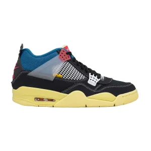 Basketball Sneakers 90s Air Jordan 4, Union LA Off Noir