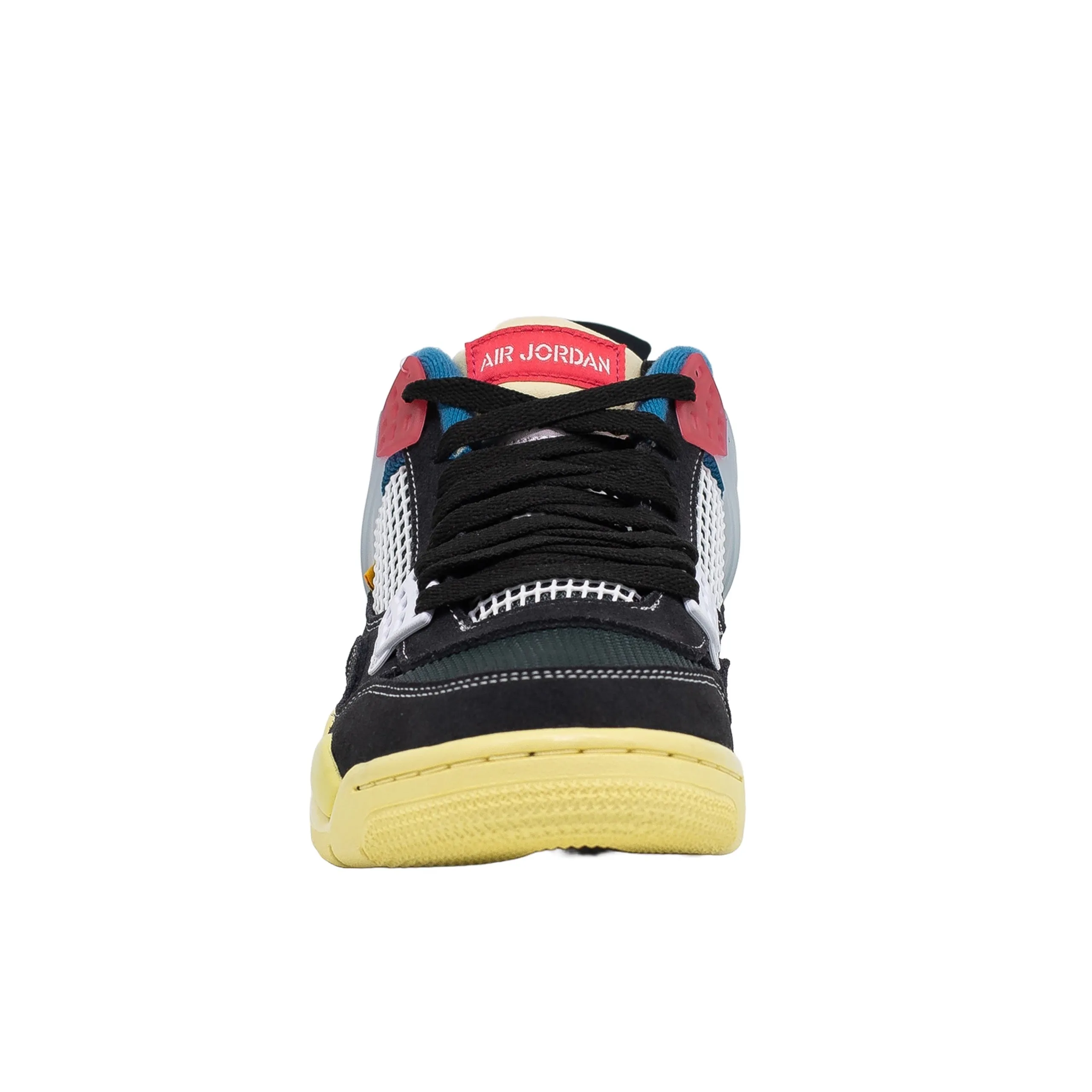 Air Jordan 4, Union LA Off Noir Vegan Leather Sneakers