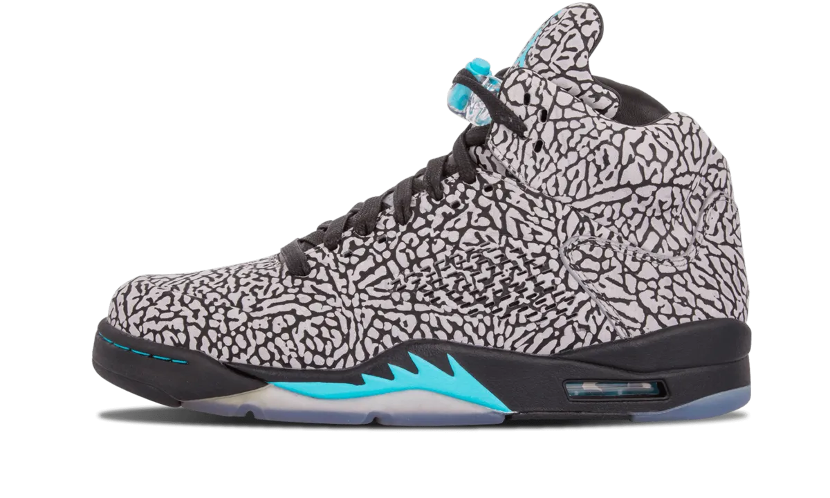 Air Jordan 5 3Lab5 "Elephant Print" Cumming On Sneakers