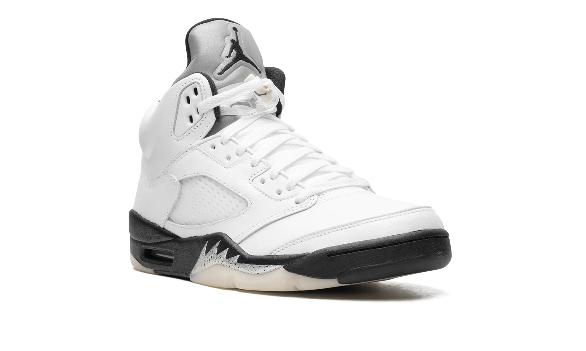 Air Jordan 5 "White/Black" Best Sneakers For Gym And Running