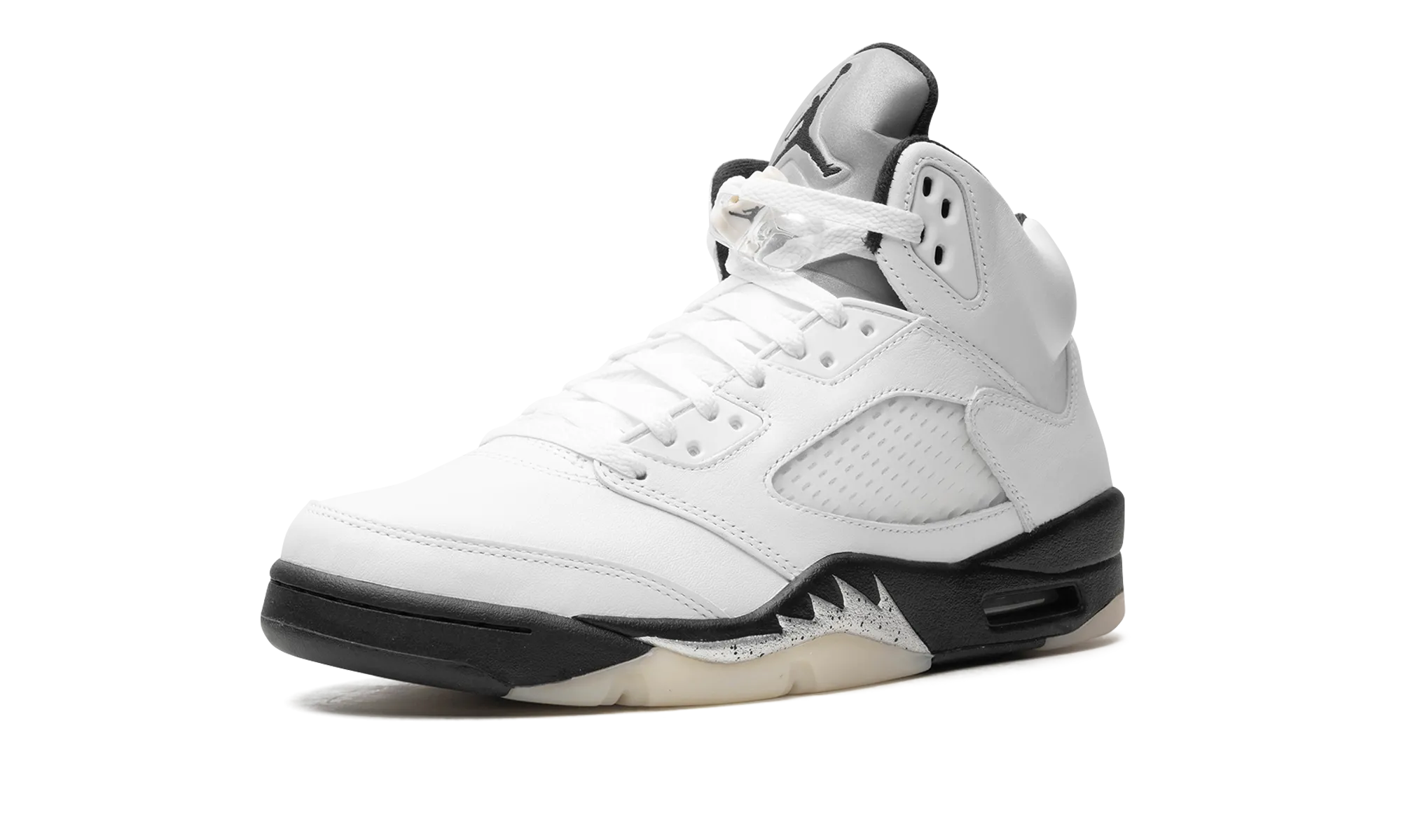 Air Jordan 5 "White/Black" Sneakers App