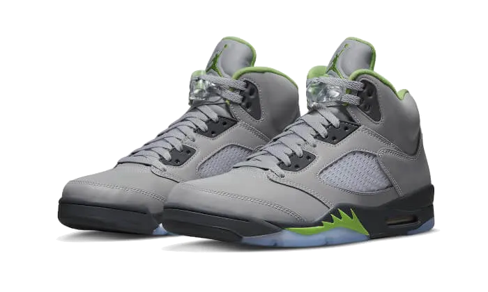 Alxander Mcqueen Sneakers Air Jordan 5 Retro Green Bean