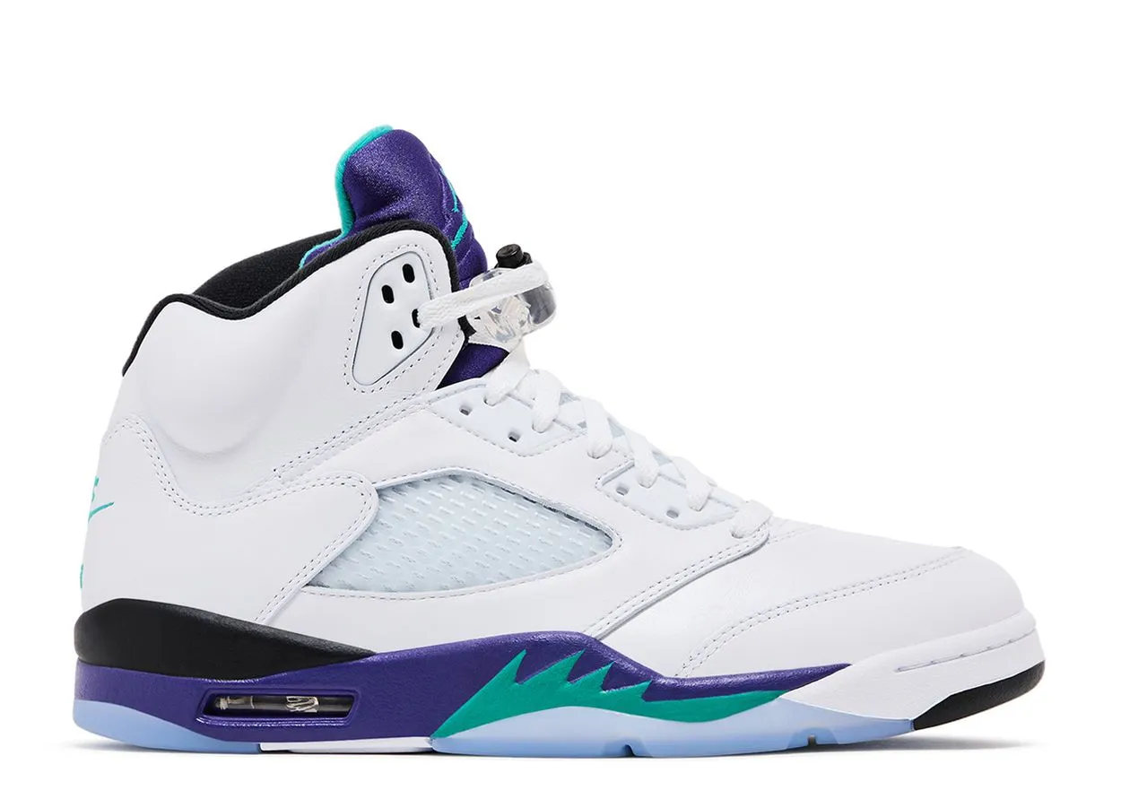 Casual Sneakers Shoes Air Jordan 5 Retro "Grape" 2025 (Wilmington Location)