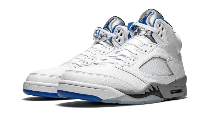 Air Jordan 5 Retro White Stealth Steven Madden Sneakers