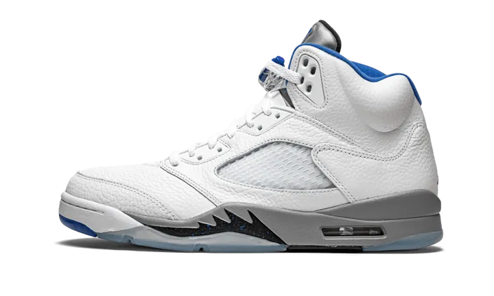 Size Sneakers Air Jordan 5 Retro White Stealth