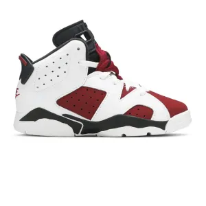 Air Jordan 6 'Carmine' PS (2021) Distressed Sneakers