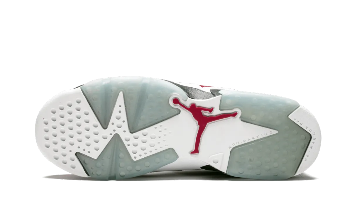 Air Jordan 6 Retro GS "Carmine" Denim And Sneakers