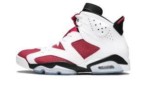 2 Inch Platform Sneakers Air Jordan 6 Retro "Carmine"