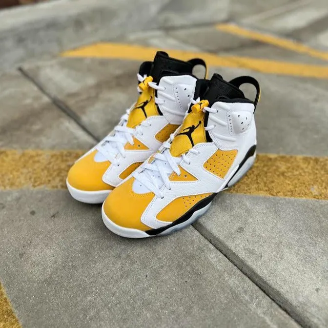 Air Jordan 6 Retro 'YELLOW OCHRE' Paint Sneakers