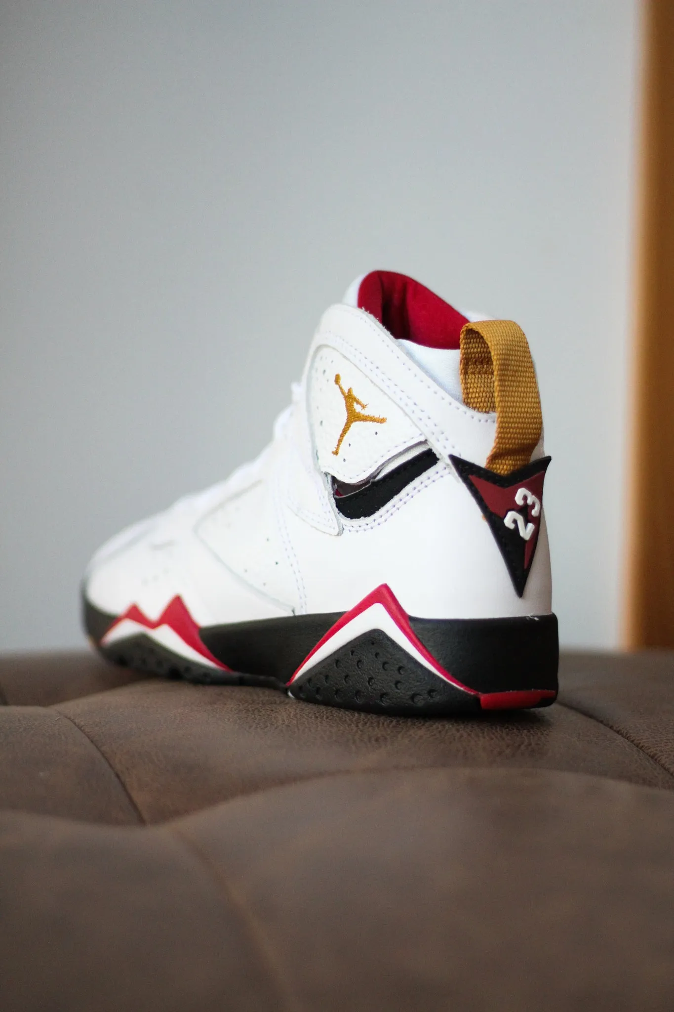 AIR JORDAN 7 RETRO (GS) "CARDINAL" Rhinestones For Sneakers