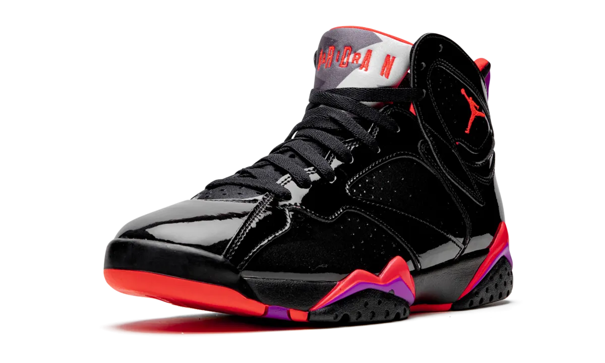 AIR JORDAN 7 WMNS "Black Patent Leather" Sneakers 1992 Film