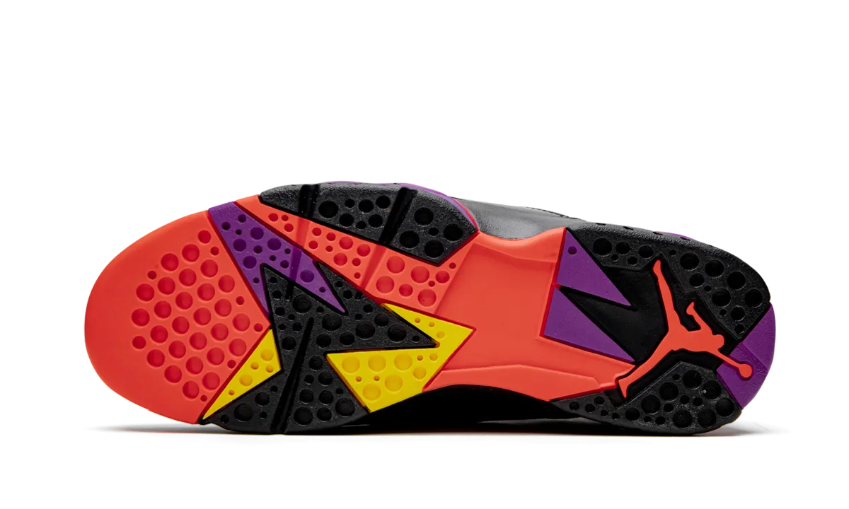 New York Giants Sneakers AIR JORDAN 7 WMNS "Black Patent Leather"