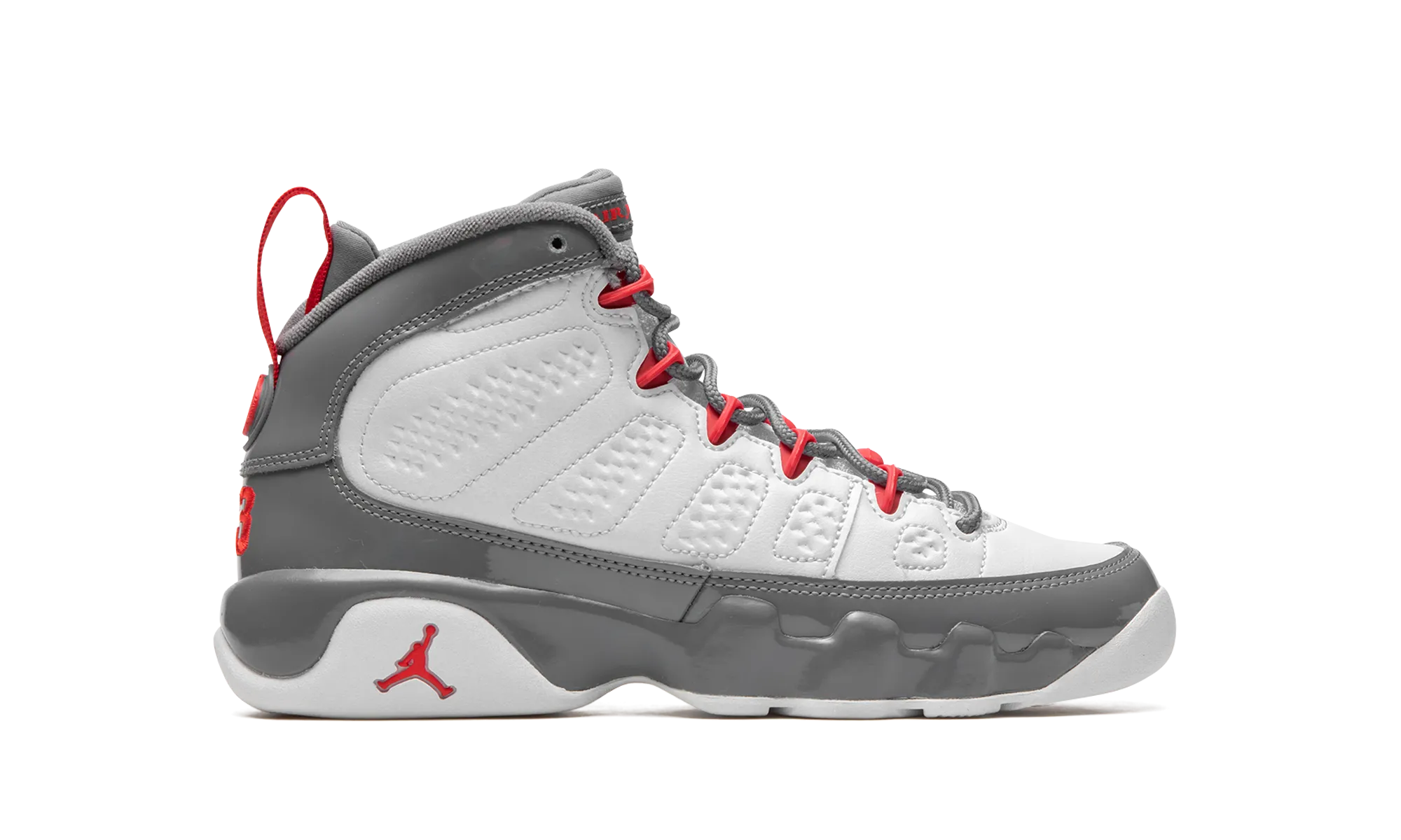 Sherpa Lined Sneakers Air Jordan 9 GS "Fire Red"
