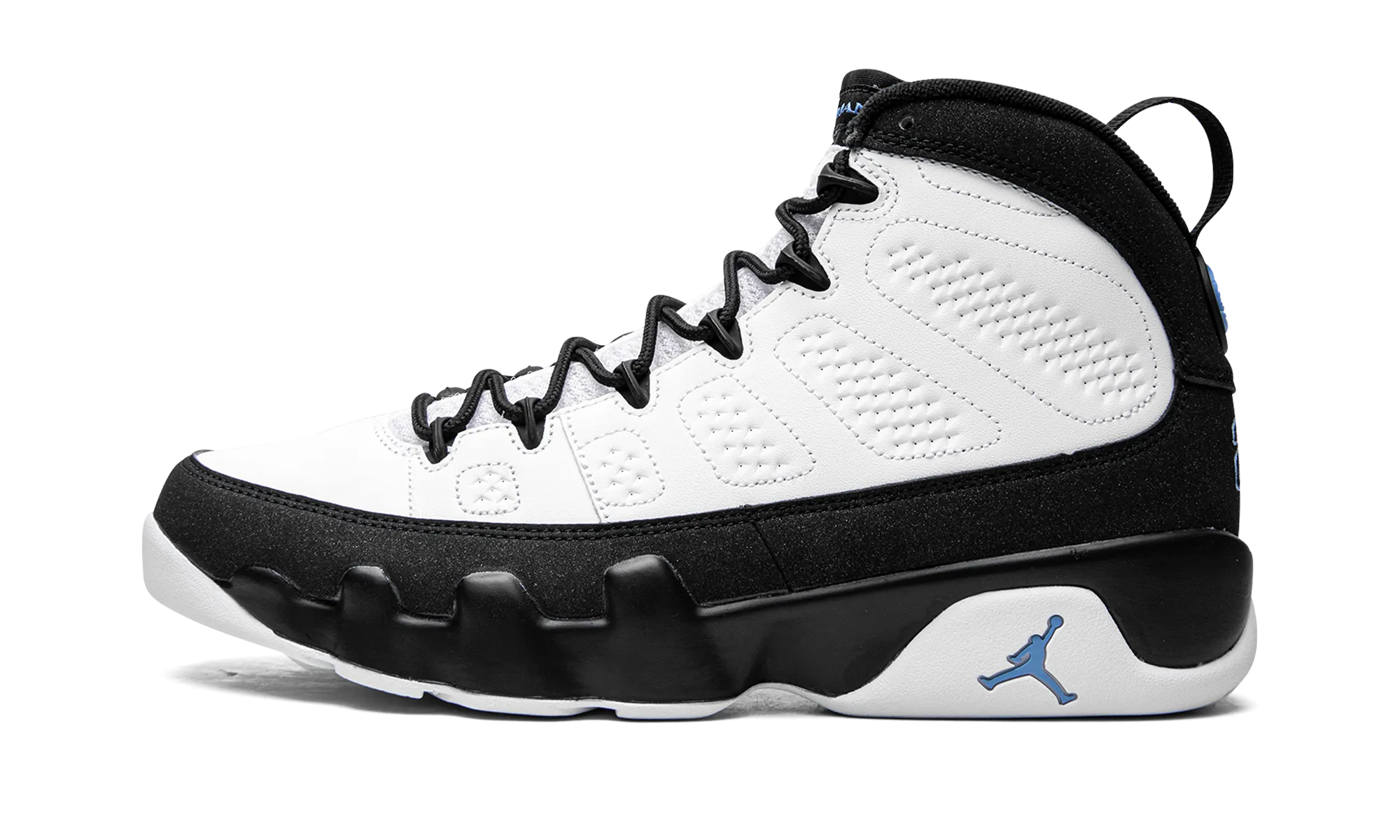 Air Jordan 9 Retro "University Blue" Wheel Sneakers
