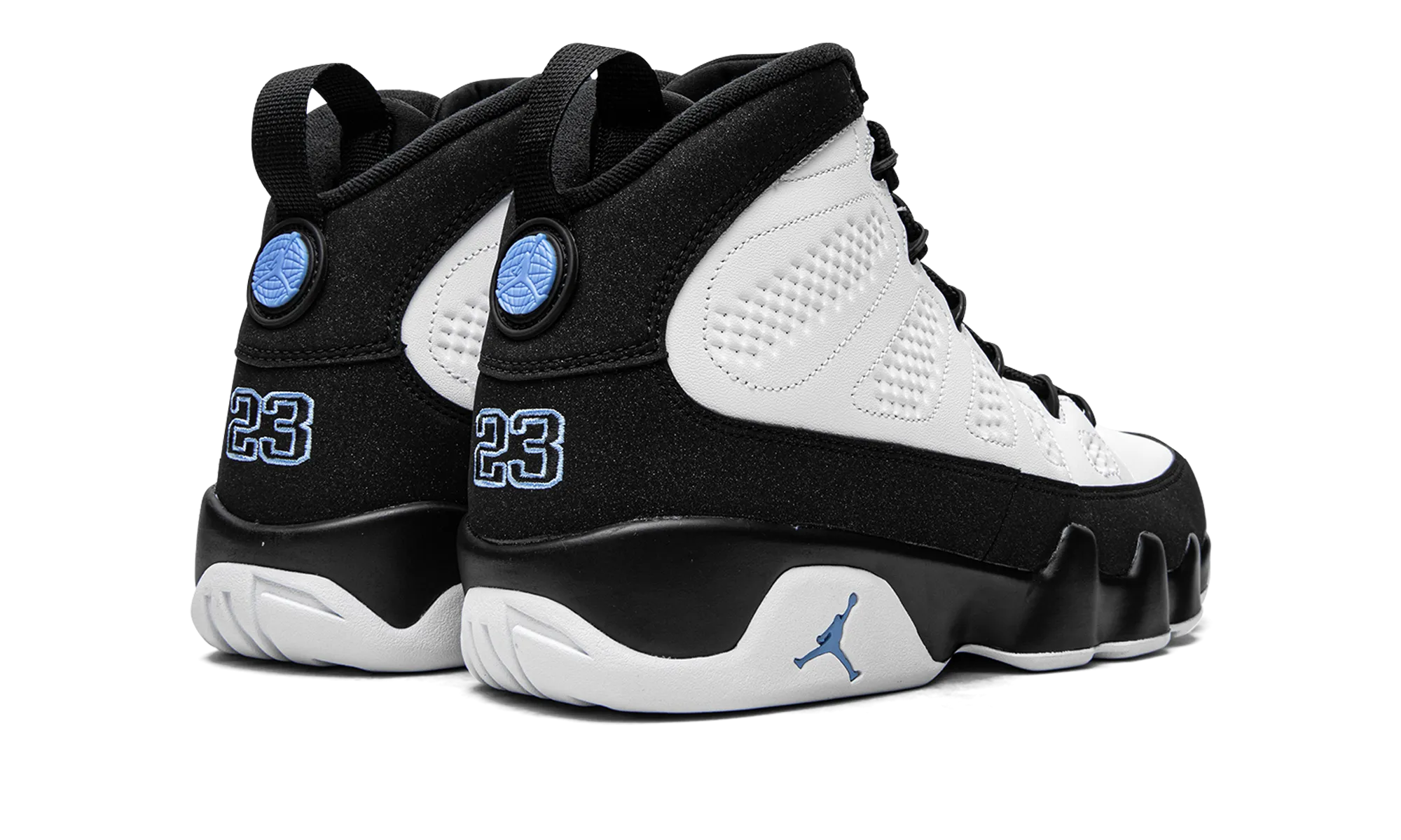 Air Jordan 9 Retro "University Blue" Mini Brand Sneakers