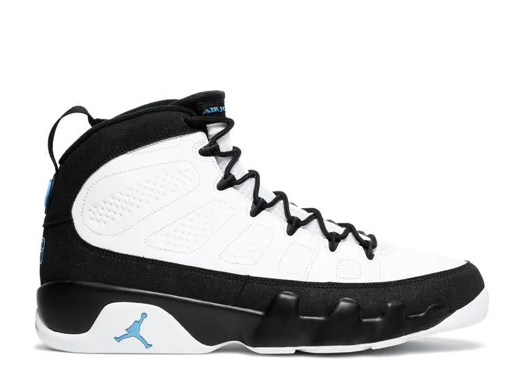 Air Jordan 9 Retro "University Blue" (Myrtle Beach Location) Embellished Sneakers