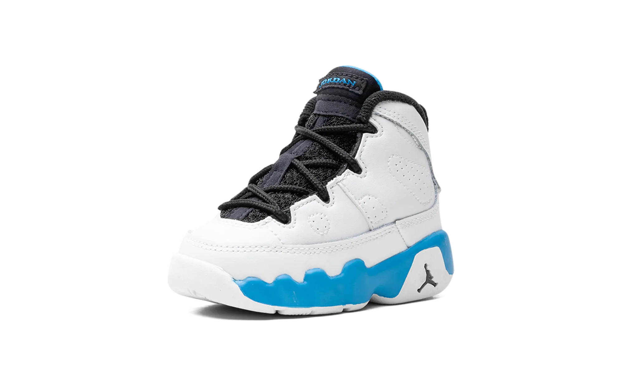 Air Jordan 9 TD "Powder Blue" Sneakers That Look Like Dress Shoes