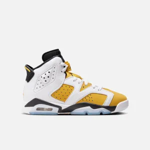 Sneakers Plus Of Flemington Air Jordan Big Kids' 6 Retro Yellow Ochre (GS)