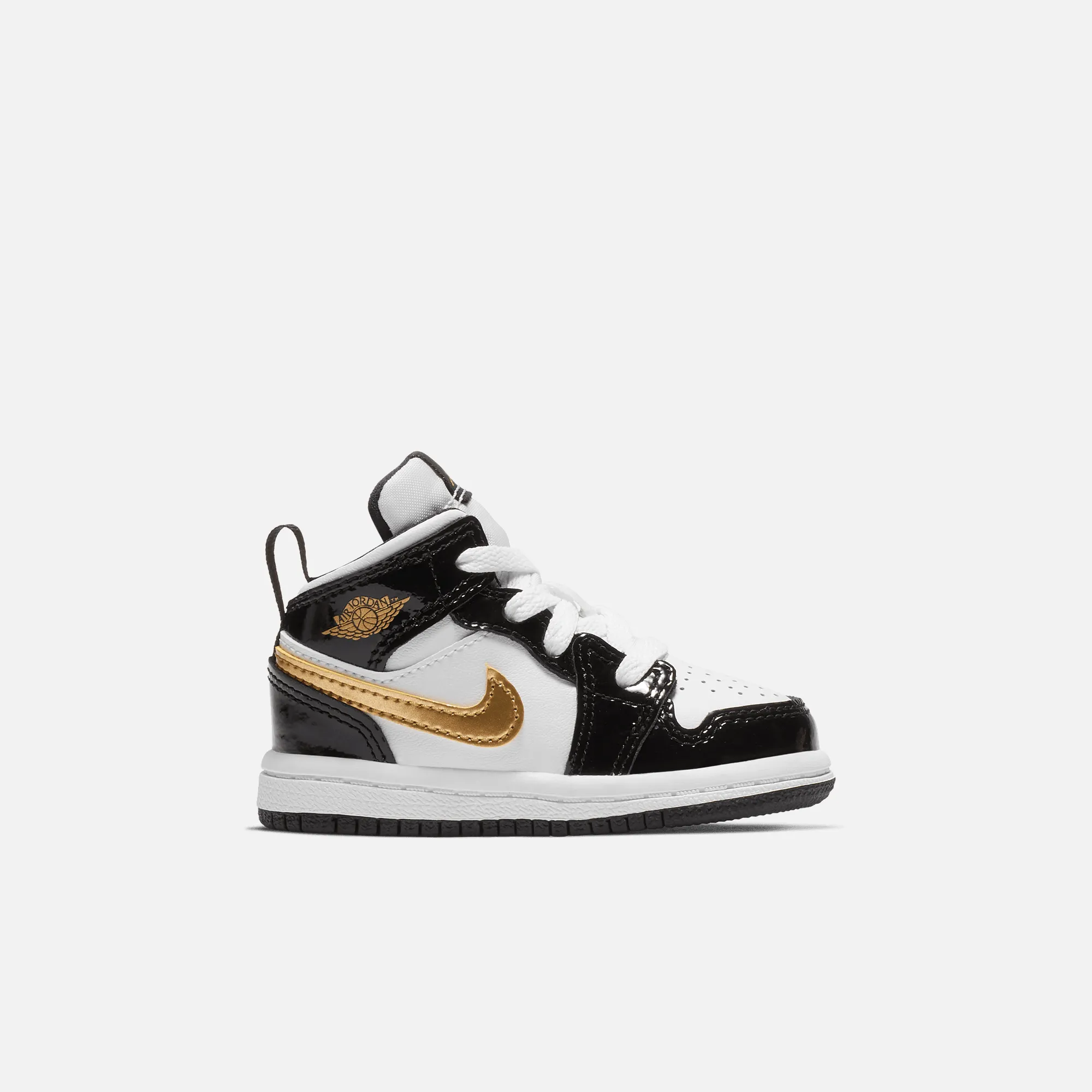 Champs Sports Sneakers Air Jordan Kids' 1 Mid SE Black Gold (TD)