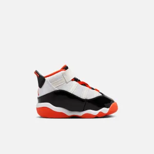 Jeans And Sneakers Air Jordan Kids' 6 Rings Team Orange (TD)