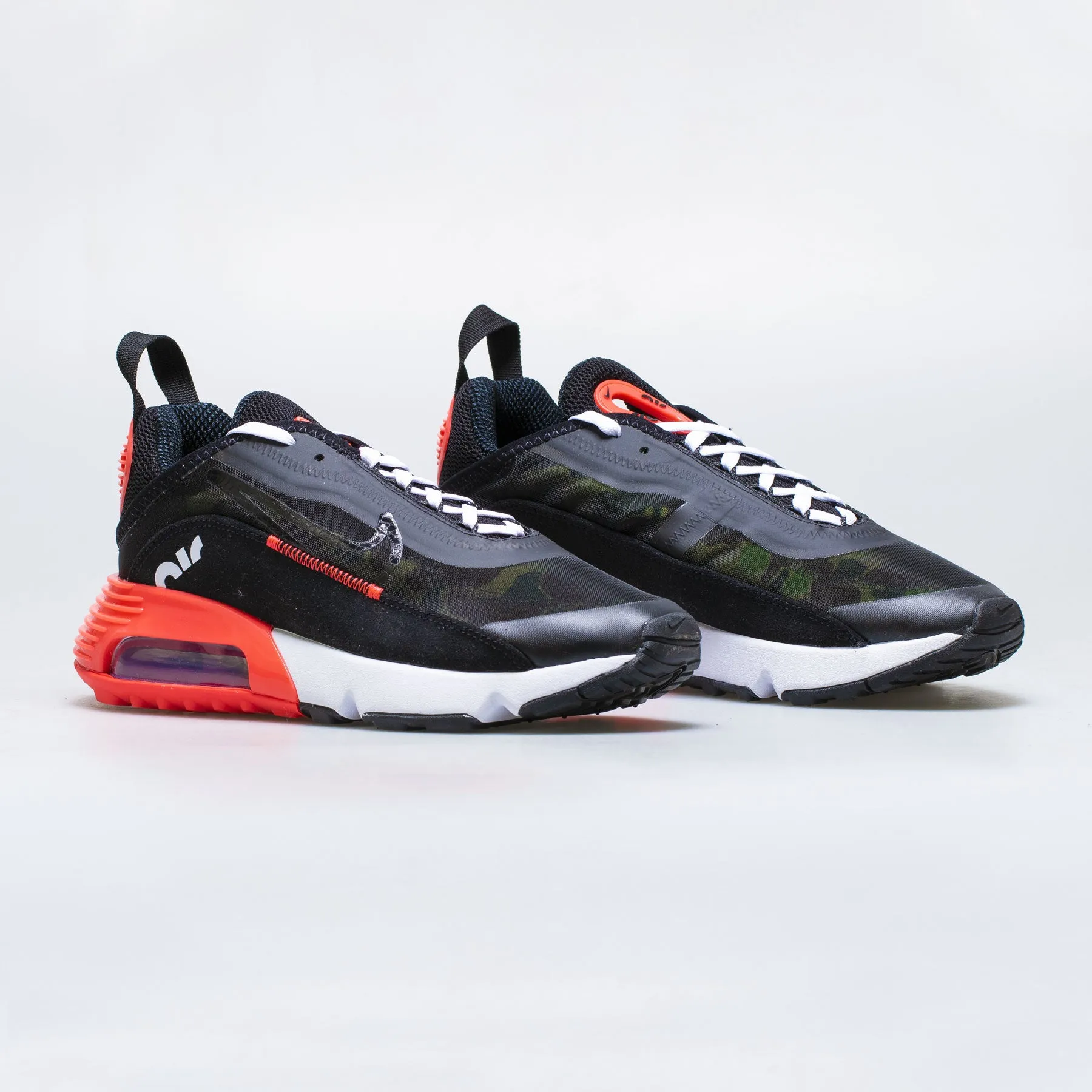 Air Max 2090 Duck Camo Mens Running Shoe - Black/Red Sales Nike Shoes