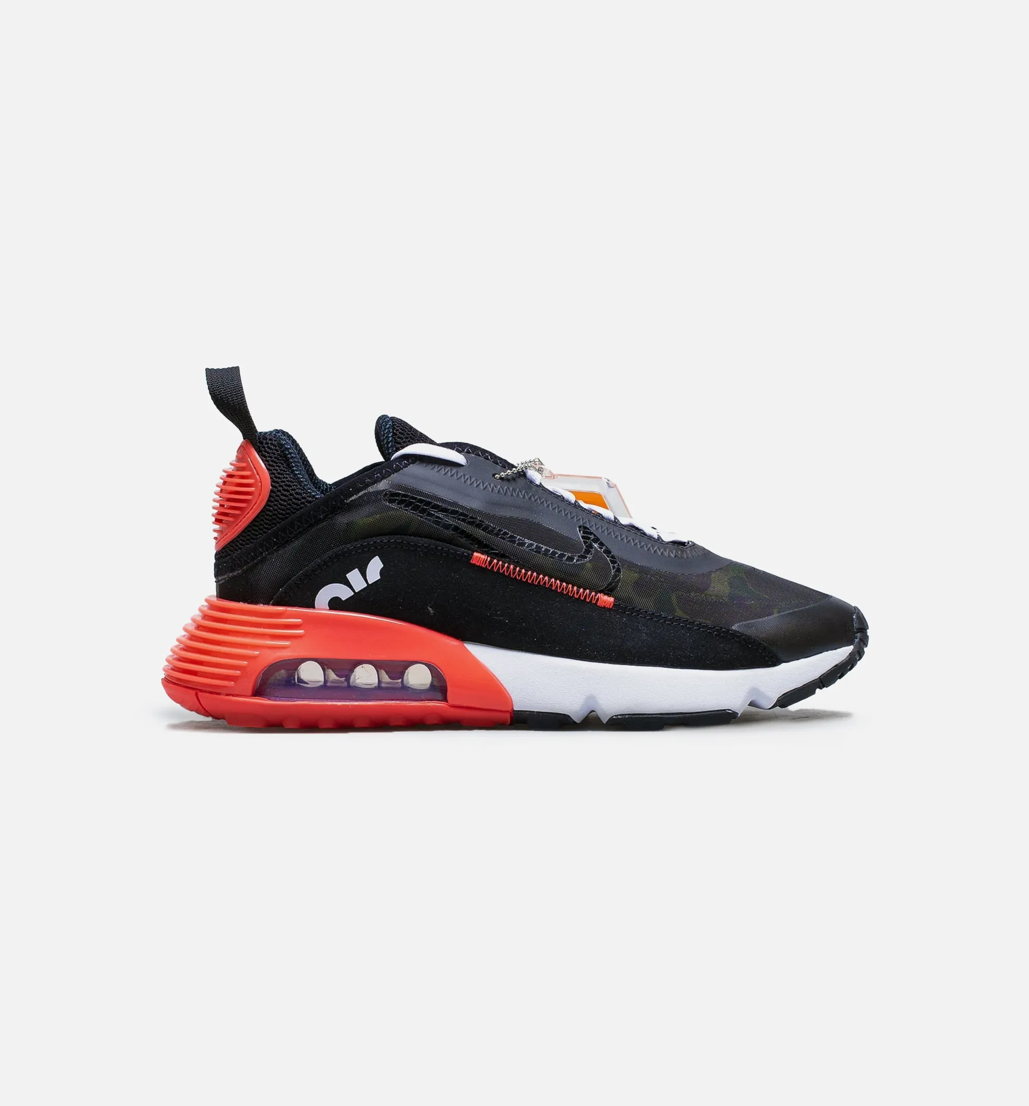 Nike Air Monarch Shoes Air Max 2090 Duck Camo Mens Running Shoe - Black/Red