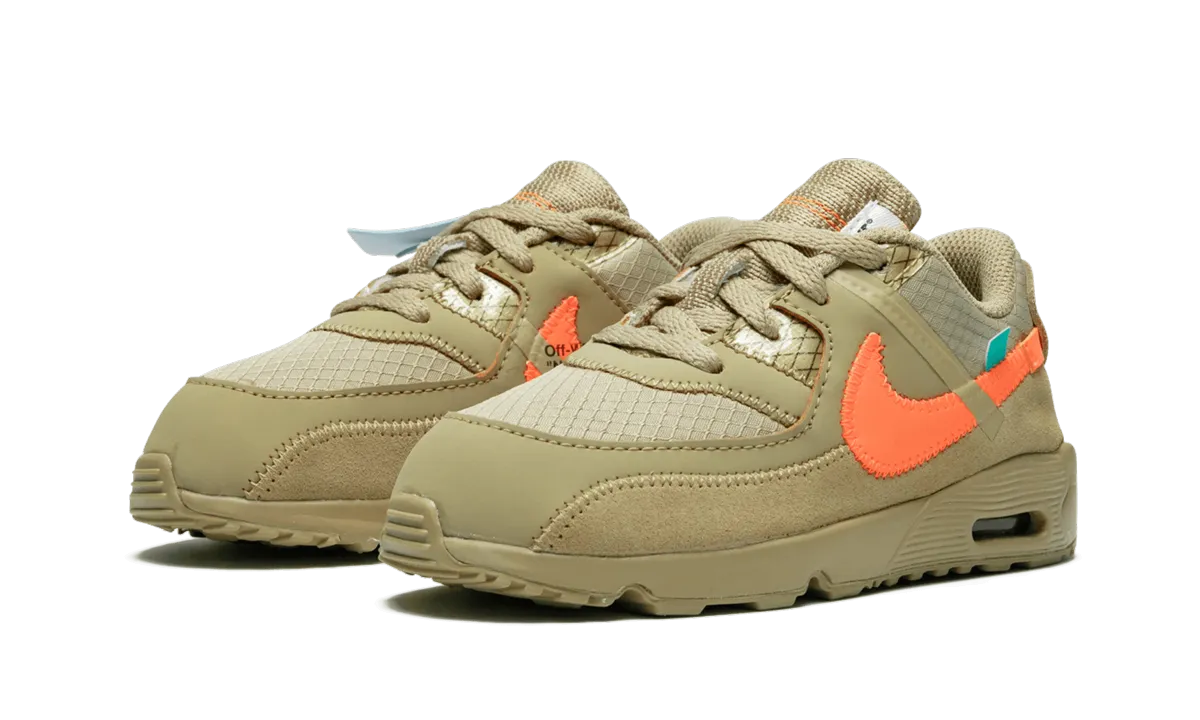 Nike Max Cushion Shoes Air Max 90 BT PS "Off-White - Desert Ore"