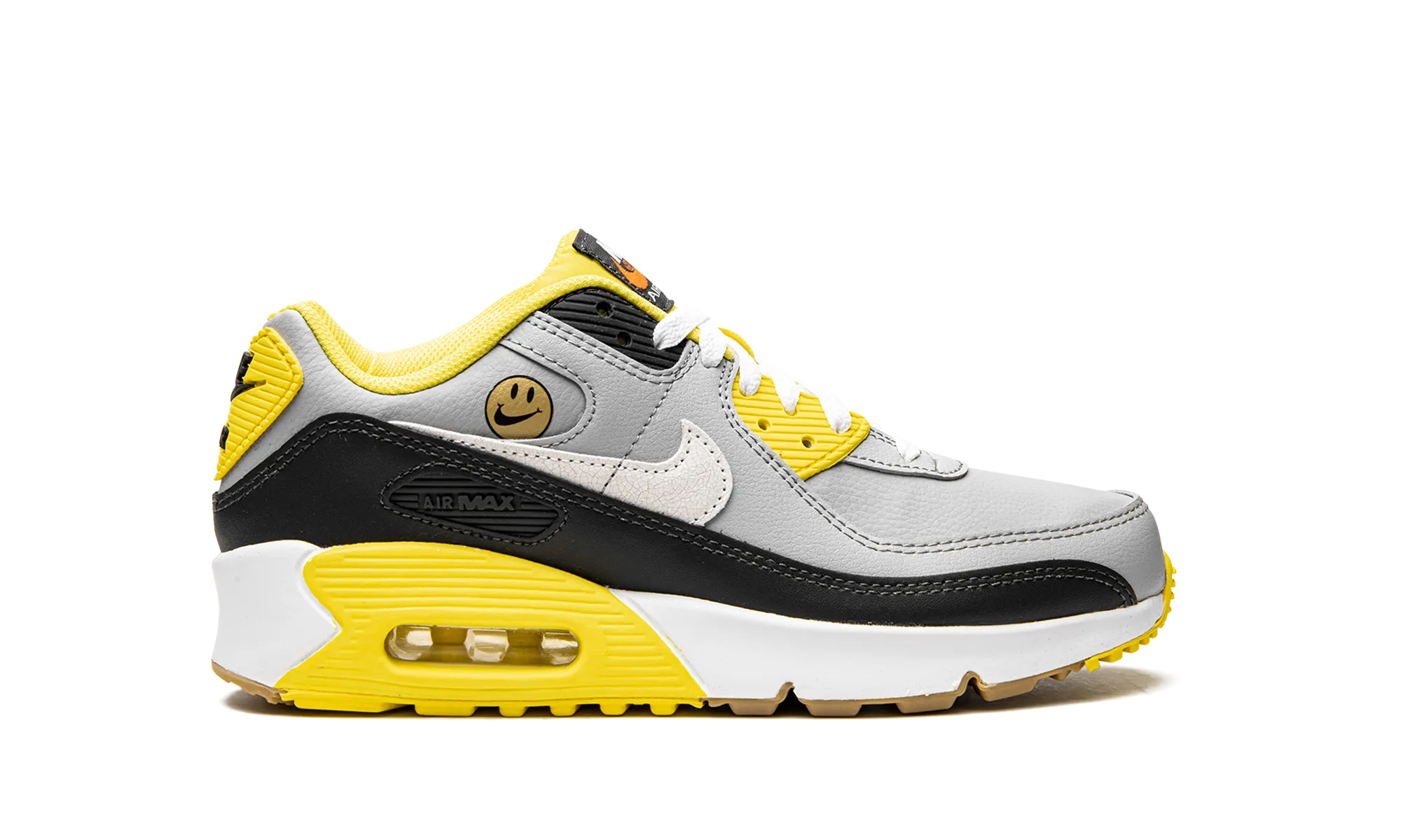Nike Gt Cut Academy Shoes Air Max 90 GS "Yellow Strike"
