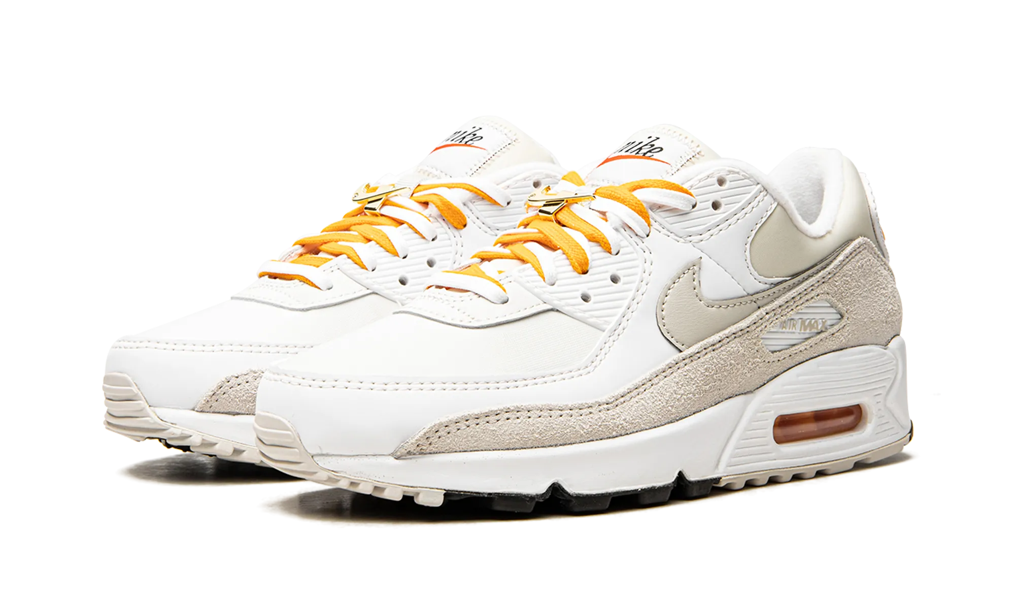 AIR MAX 90 NMS WMNS "Light Bone University Gold" Shoes Nike Foamposite