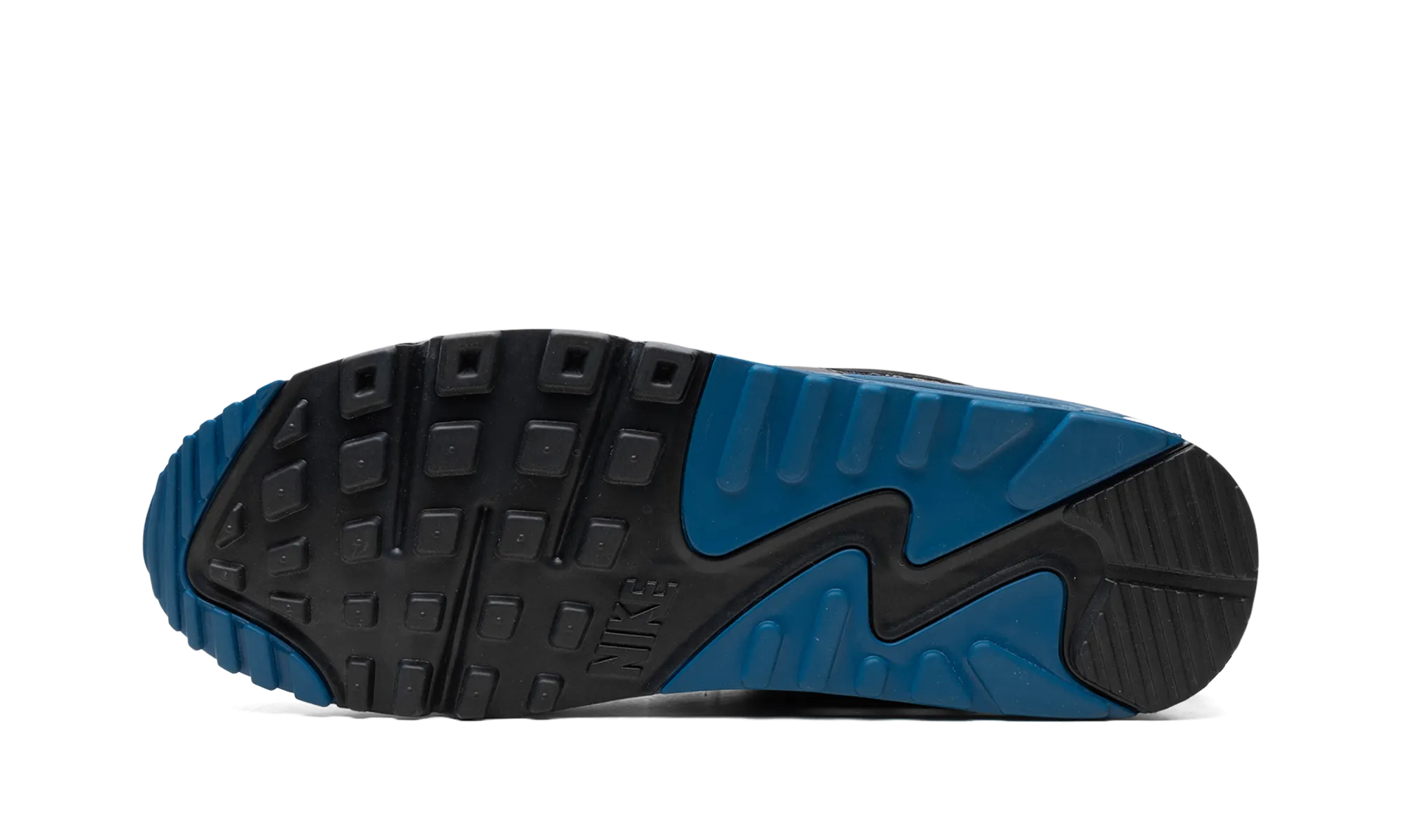 Air Max 90 "Black / Teal Blue" Blue Lock Nike Shoes