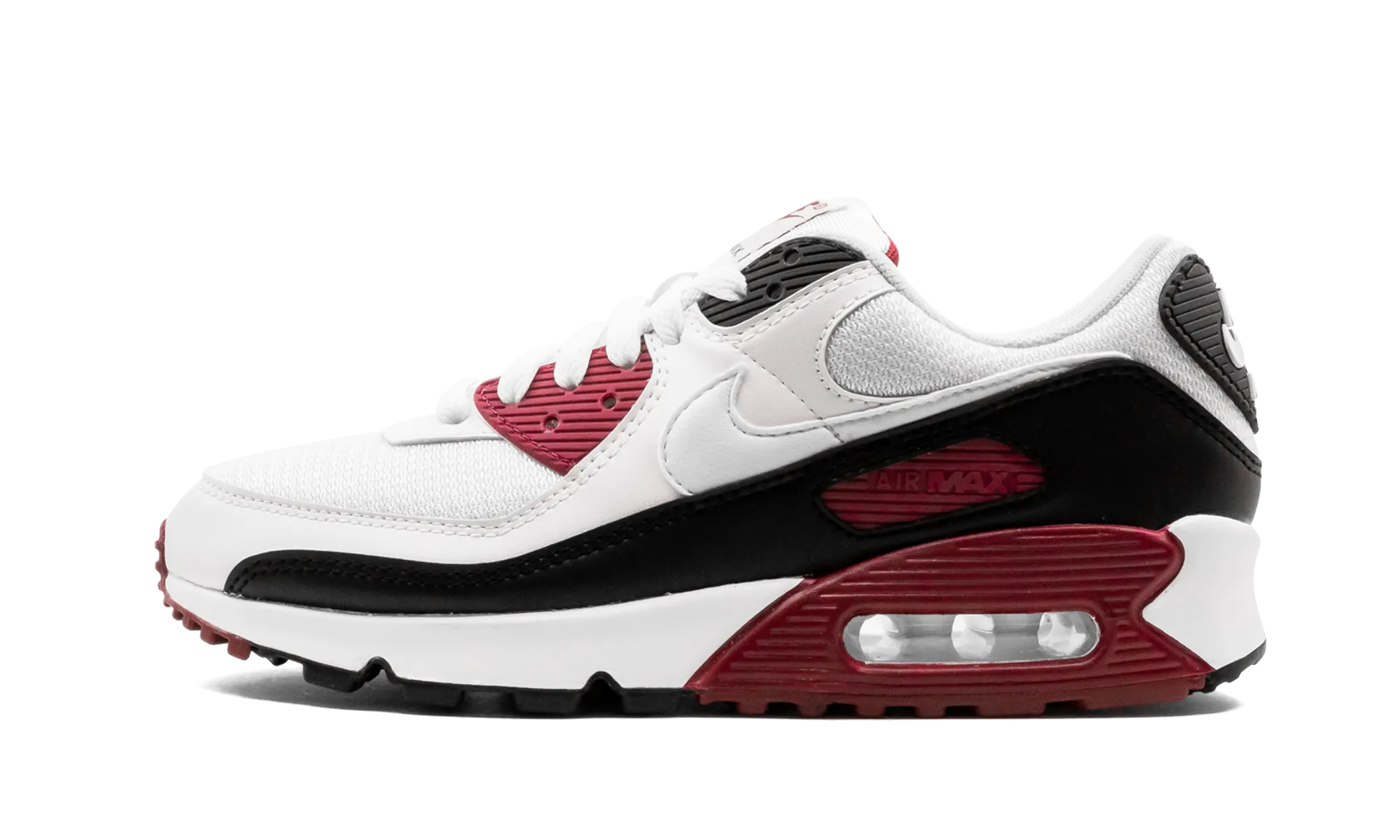 Nike Running Shoes Cushioned Air Max 90 "Recraft New Maroon"