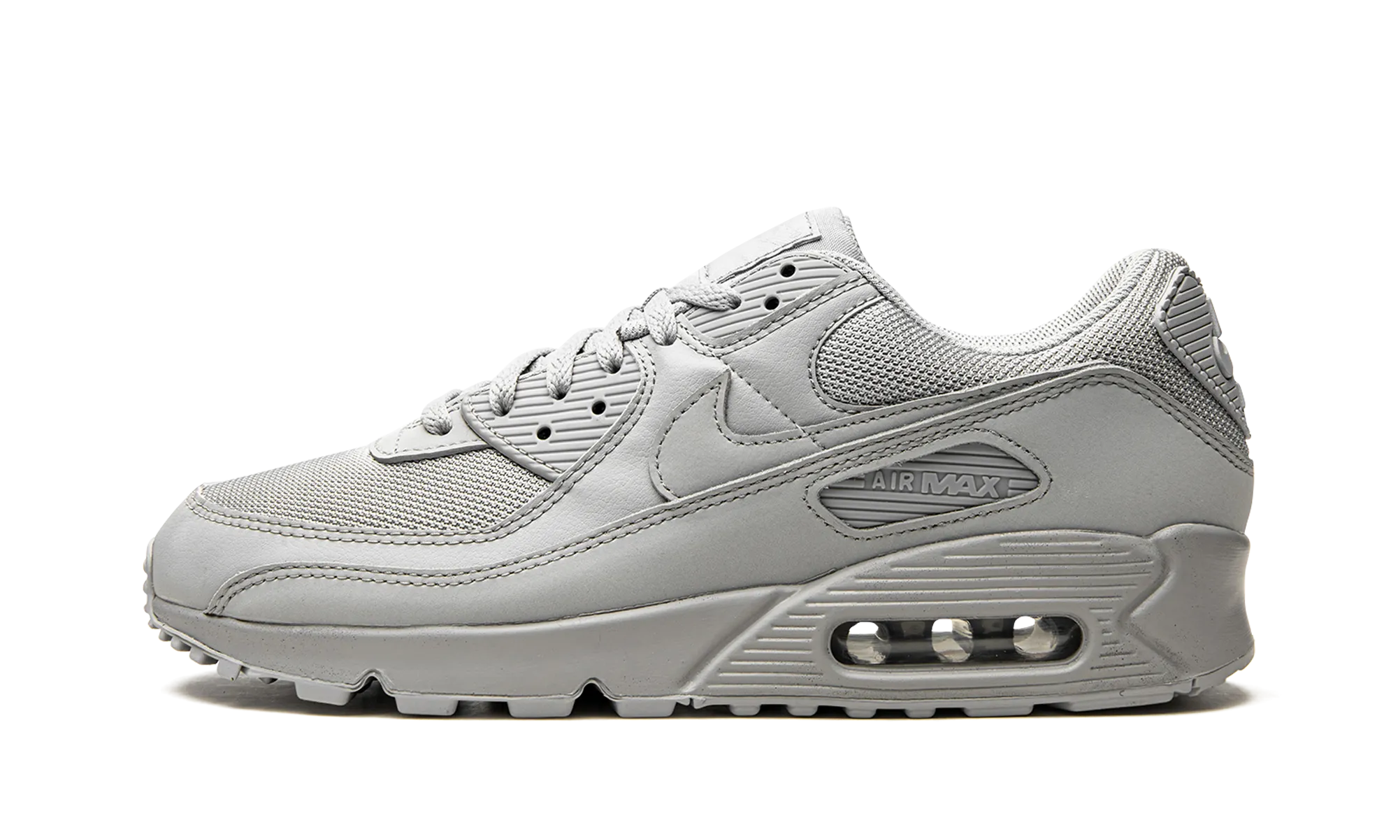 Air Max 90 "Wolf Grey" Real Nike Shoes