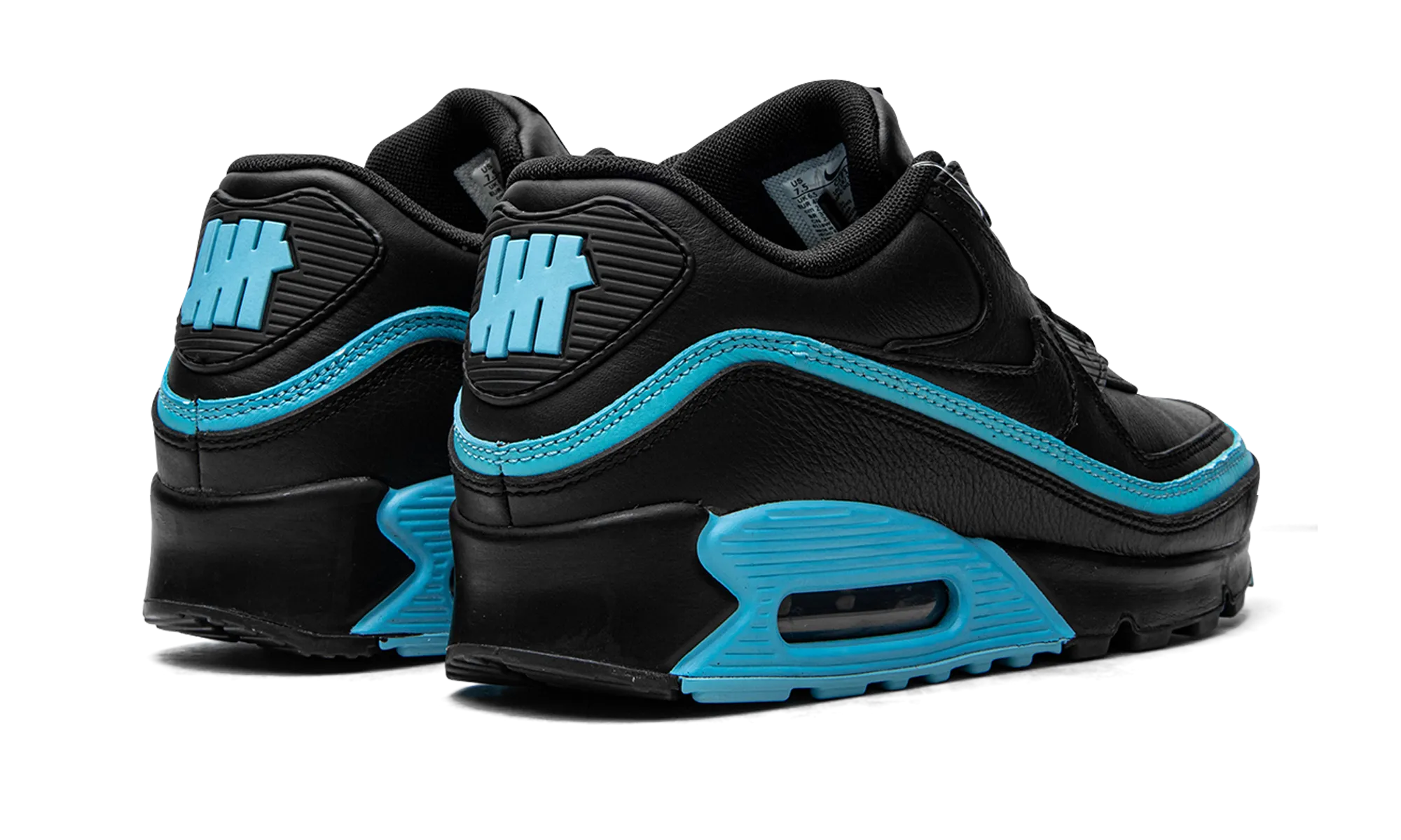 Air Max 90 / UNDFTD "Undefeated Black/Blue Fury" Nike Trail Gore Tex Shoes