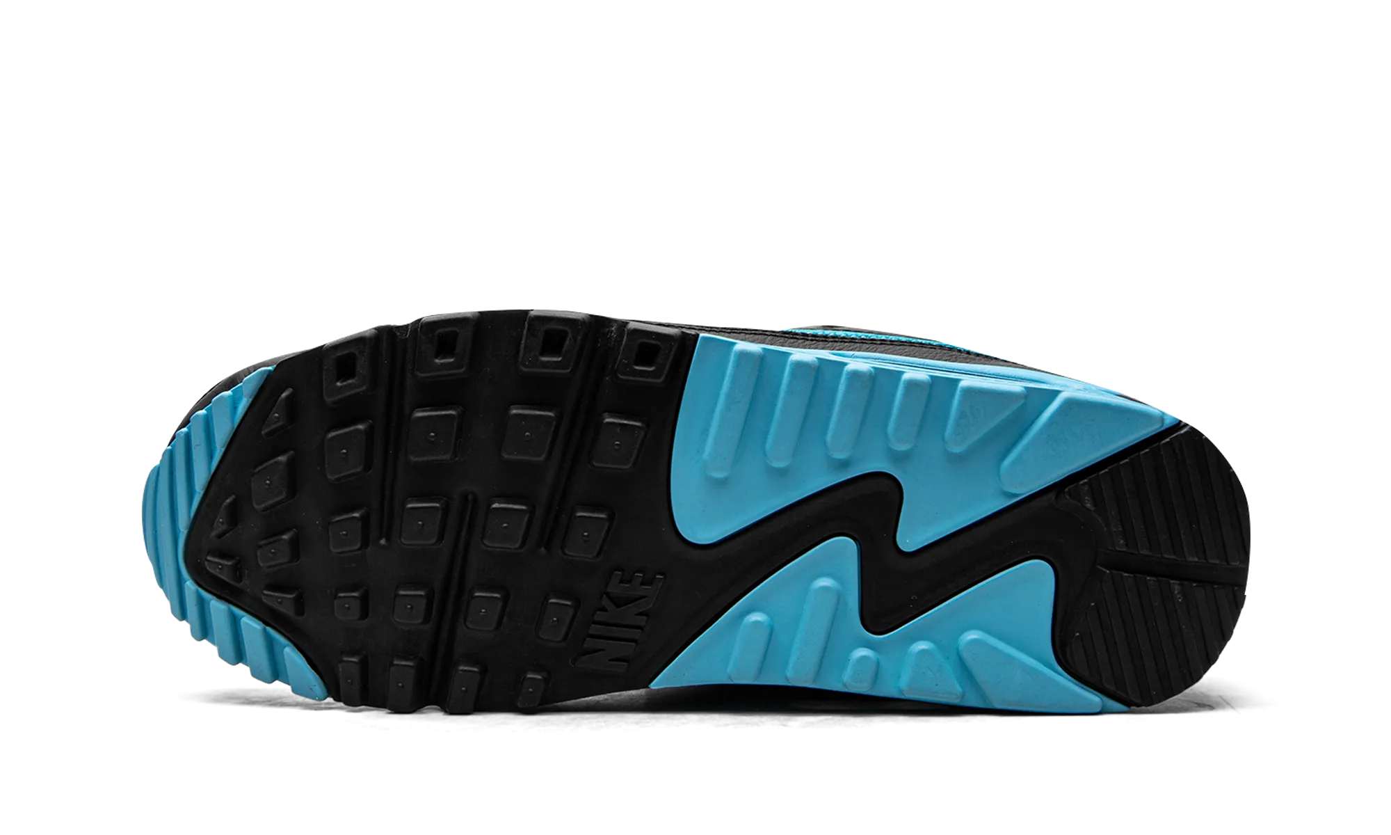 Nike Penny Hardaway Shoes Air Max 90 / UNDFTD "Undefeated Black/Blue Fury"