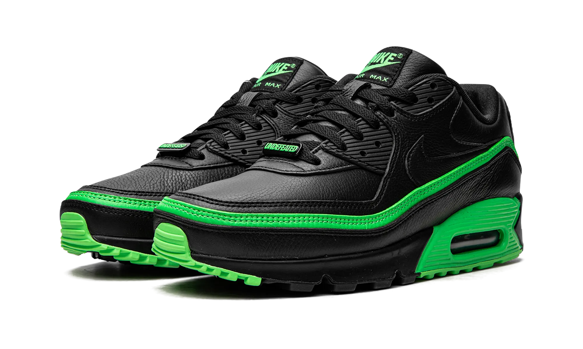 Air Max 90 / UNDFTD "Undefeated Black/Green" Kawhi Leonard Nike Shoes