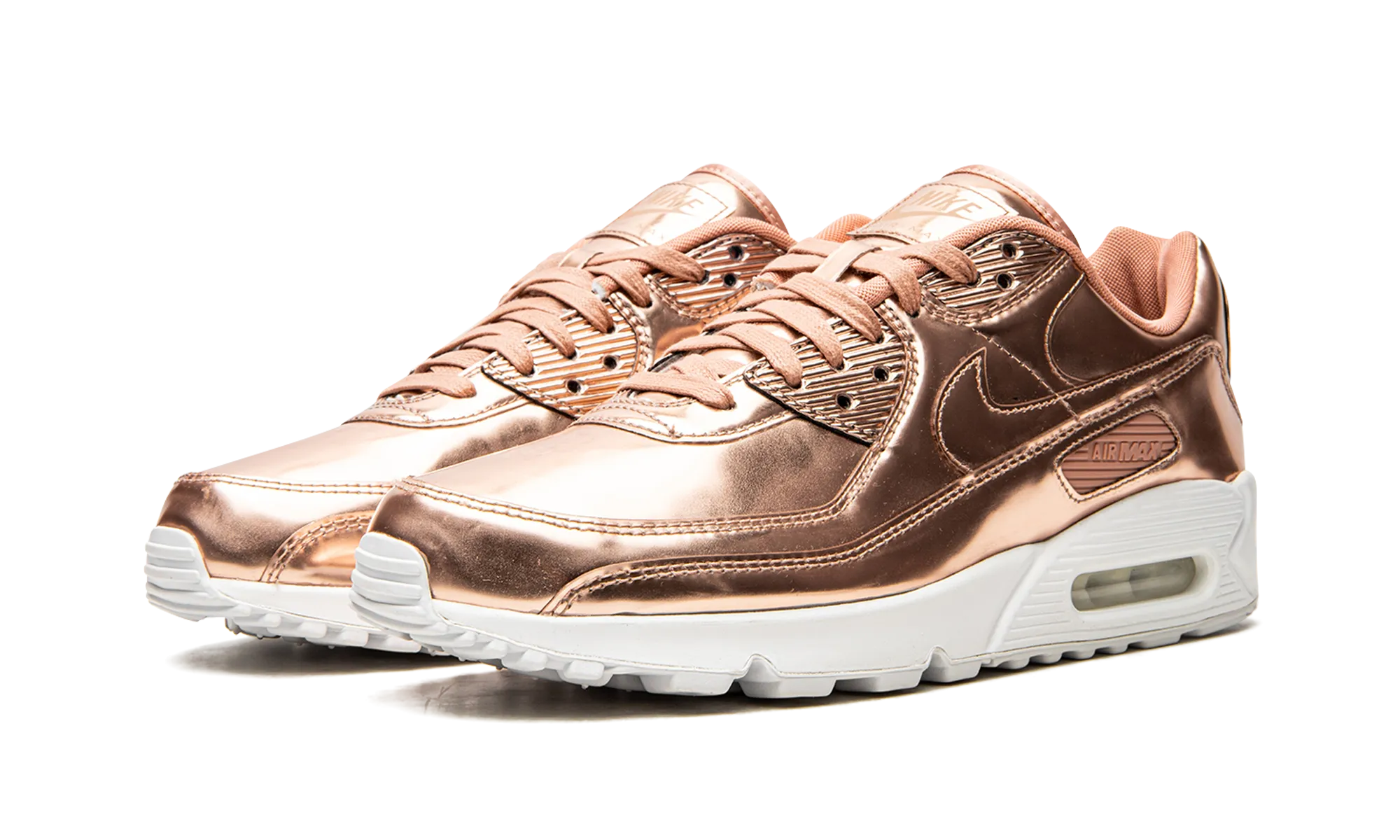 AIR MAX 90 WMNS "Metallic Pack - Rose Gold" Nike Shoes Customer Care