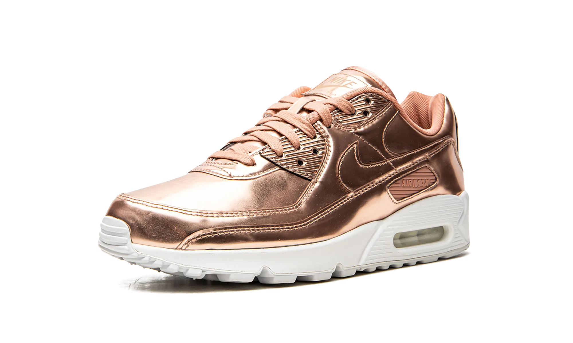 Nike Golf Shoes Spiked AIR MAX 90 WMNS "Metallic Pack - Rose Gold"