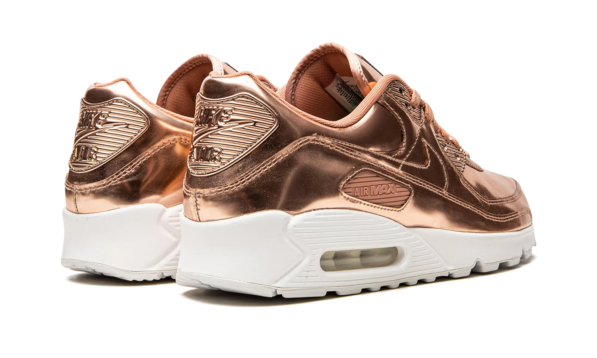 AIR MAX 90 WMNS "Metallic Pack - Rose Gold" Stussy X Nike Shoes