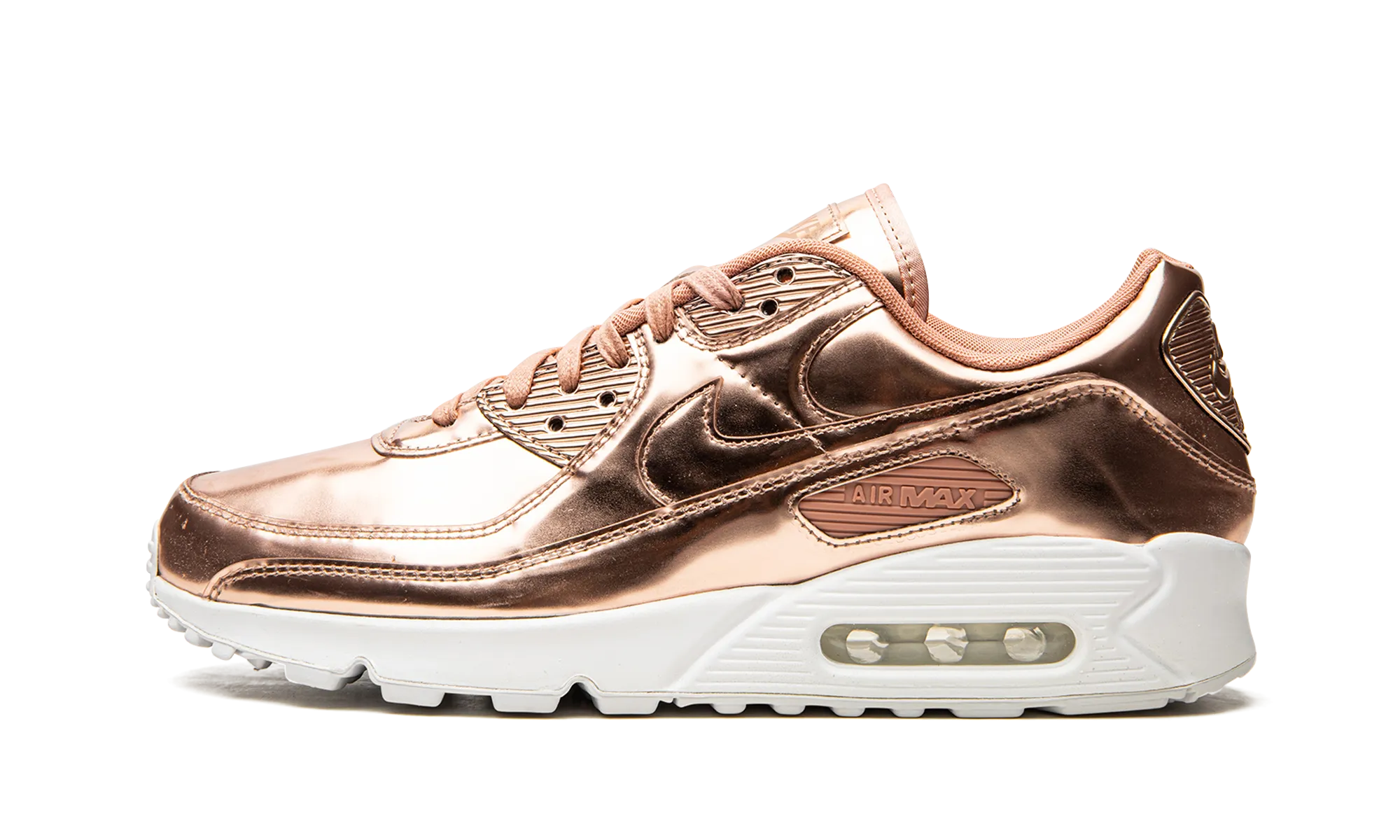 AIR MAX 90 WMNS "Metallic Pack - Rose Gold" Nike Preschool Court Borough Low Recraft Shoes