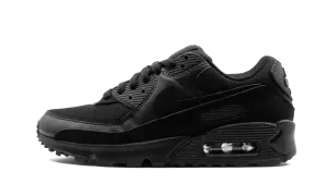 AIR MAX 90 WMNS "Triple Black" Nike Gold Shoes