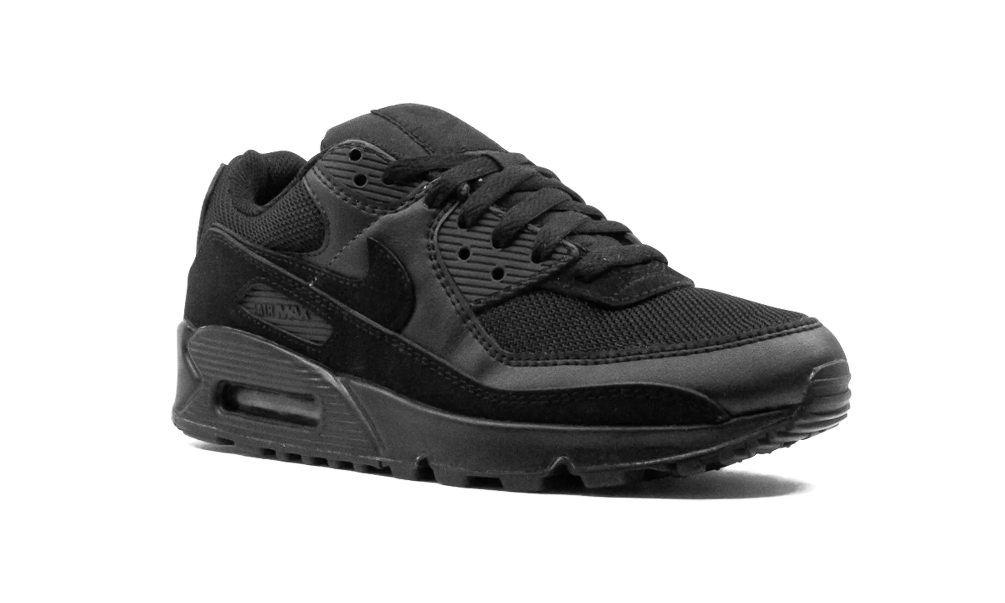 AIR MAX 90 WMNS "Triple Black" Nike Flight Jordan Shoes